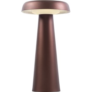 DFTP Arcello Trådløs Bordlampe LED H25 cm, Bruneret Messing