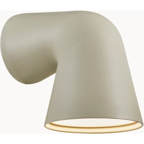 Nordlux Front Single Væglampe 15,6 cm, Sandfarvet
