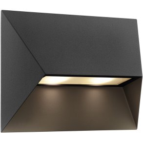 Nordlux Pontio Væglampe 27 cm, Sort