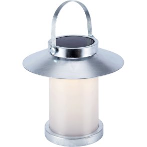 Nordlux Temple 30 Trådløs Solcelle Bordlampe H22,2 cm, Galvaniseret Stål