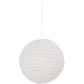 Nordlux Riso Rispapir Lampeskærm Ø40 cm, Hvid