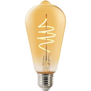 Nordlux Smart Pære E27 4,7W Dæmpbar, Ravfarvet