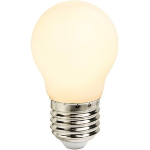 Nordlux Smart Pære E27 G45 4,7W/560lm Dæmpbar, Opalhvid
