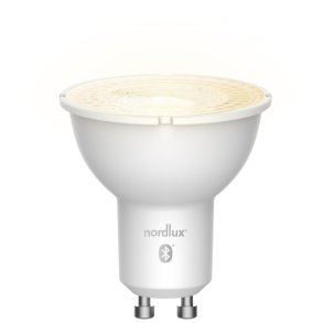 Nordlux Smart Pære GU10 4,7W Dæmpbar, Hvid