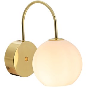 Nordlux Franca Væglampe 13 cm, Messing