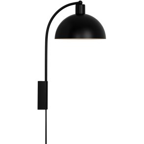 Nordlux Ellen Væglampe Ø20 cm, Sort