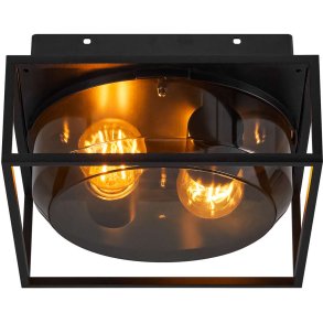 Nordlux Griffin Loftlampe 26 cm, Røgfarvet