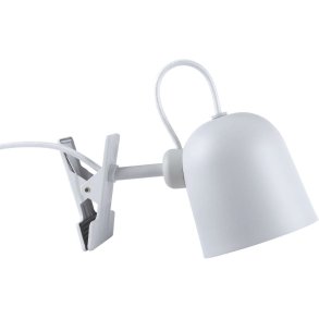 DFTP Angle Klemspot 10 cm, Hvid/Telegrå