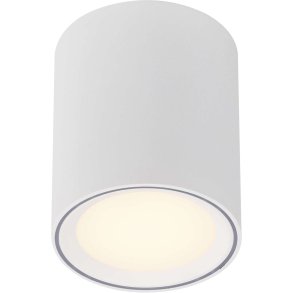 Nordlux Fallon Long Påbygningsspot LED Ø10 cm, Hvid