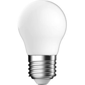 Energetic G45 Pære E27 4W/470lm, Milky