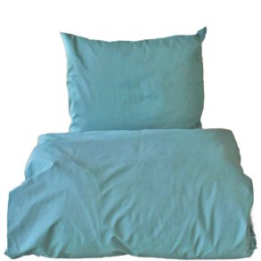 OMHU Percale Sengetøj 140x220 cm, Sea