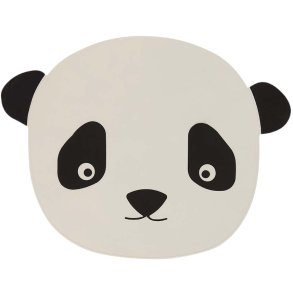 OYOY Mini Dækkeserviet Panda 35x45 cm, Hvid