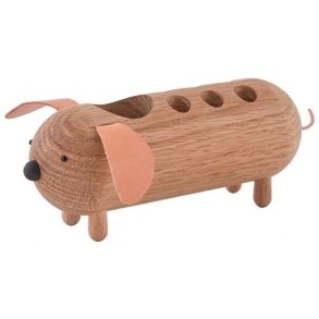OYOY Mini Blyantsholder Hund Eddie 19,5 cm, Eg