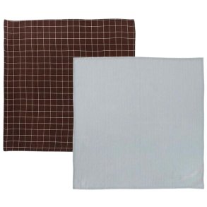 OYOY Mini Iro Stofbleer 2 stk. 70x70 cm, Ice