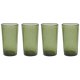 Highball Glas 4 stk. 33 cl, Green