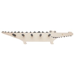 OYOY Mini Knagerække Krokodille 60 cm, Krydsfiner