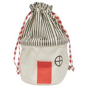 OYOY Mini Koya Opbevaringskurv H40 cm, Cherry Red