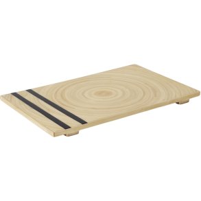 Oi Soi Oi Sushi-bakke/Tallerken 28 cm, Natur/Sort