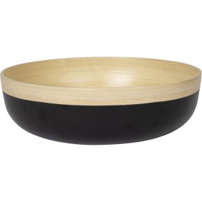 Oi Soi Oi Salatskål Ø34 cm, Natur/Sort