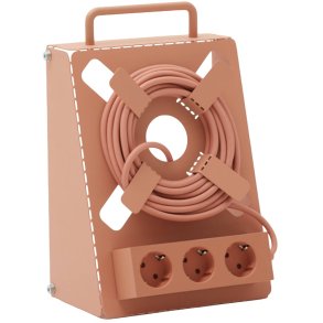 Pedestal Cable Stand, Dusty Rose