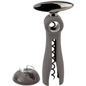 Peugeot Tire Bouchon Proptrækker m. Folieskærer 19 cm, Grå