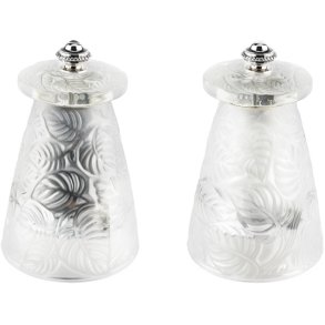 Peugeot Lalique Salt- og Peberkværn 9 cm, Krystal