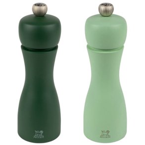 Peugeot Tahiti Salt- og Peberkværnesæt 15 cm, Moss Green/Mint Green