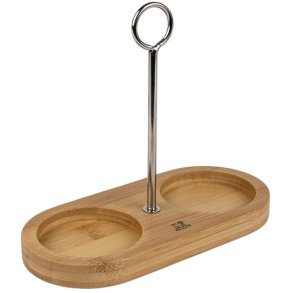 Peugeot Linea Plateau Salt- og Peberbakke 18,7x15,5 cm, Bambus