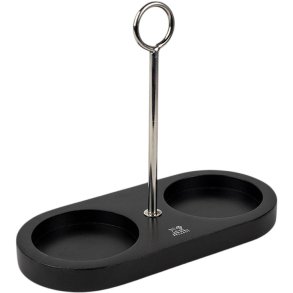 Peugeot Linea Plateau Salt- og Peberbakke 18,7x15,5 cm, Mat Sort