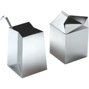 Philippi BUTLER Mælk- & Sukkersæt, Blank