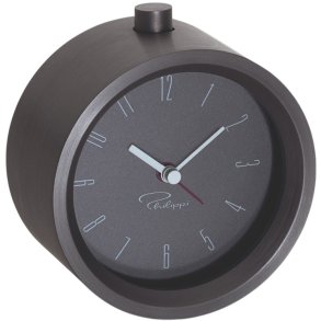 Philippi TEMPUS Vækkeur Ø9 cm, Sort