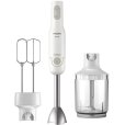 ProMix-Stavblender m. XL-hakker og Dobbelt Piskeris, Hvid