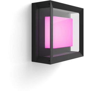 Philips Hue Econic Væglampe Udendørs 26 cm, Sort