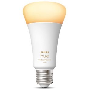 Philips Hue White Ambiance A67 Pære E27 1600 Lumen Ø6,7 cm