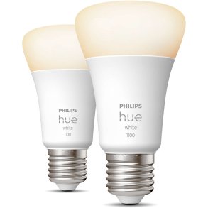 Philips Hue White A60 Pærer E27 1100 Lumen 2 stk. Ø6,1 cm