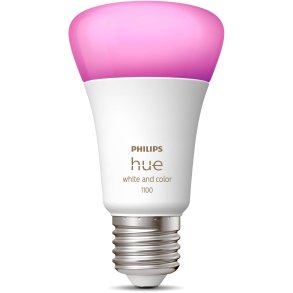 Philips Hue White and Color Ambiance A60 Pære E27 1100 Lumen Ø6 cm