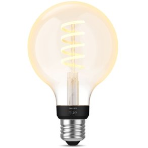Philips Hue White Ambiance Filament G93 Globepære E27 Ø9,5 cm