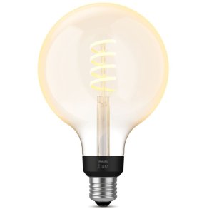 Philips Hue White Ambiance Filament G125 Globepære E27 Ø12,5 cm