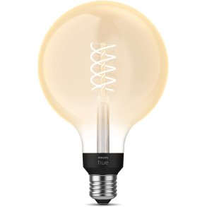 Philips Hue White Filament G125 Globepære E27 Ø19,2 cm