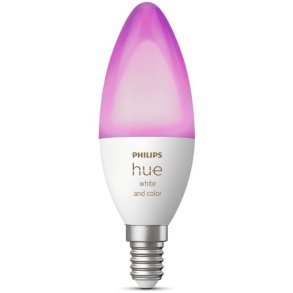 Philips Hue White and Color Ambiance Kertepære E14 470 Lumen Ø3,9 cm