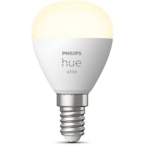 Philips Hue White P45 Kronepære E14 470 Lumen Ø4,5 cm