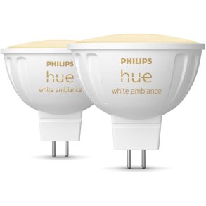 Philips Hue White Ambiance MR16 Spots 2 stk. Ø5 cm