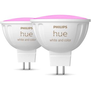 Philips Hue White and Color Ambiance MR16 Spots 2 stk. Ø5 cm
