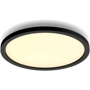 Philips Hue Aurelle Panellampe Ø39,5 cm, Sort