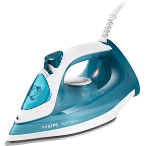 Philips 3000 Series Dampstrygejern, Hvid/Blå