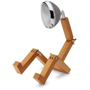 Mr. Wattson Mini Bordlampe, Lava Grey