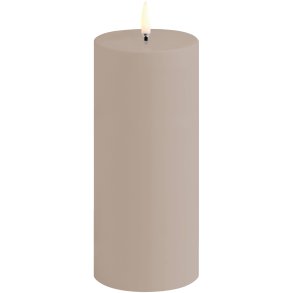 Uyuni Lighting Bloklys Udendørs LED Ø7,8xH17,8 cm, Sandstone Plastik