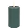 m. Smelteeffekt LED Ø5xH7,5 cm, Pine Green