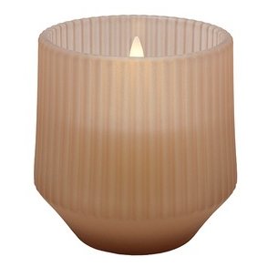 Uyuni Lighting Duftglaslys LED Ø8,5xH9,5 cm, Uplift Beige