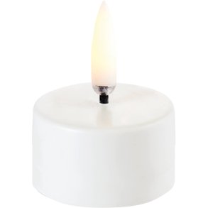 Uyuni Lighting Fyrfadslys 400 LED Ø4xH2,5 cm, Nordic White